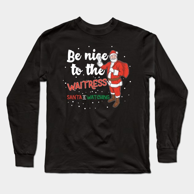 Christmas Santa Long Sleeve T-Shirt by animericans